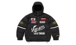 Supreme Supreme Vanson Leathers Cordura Down Jacket Black