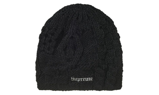 Supreme Block Knit Beanie Black - SUPR-SUBKBB-BLACK