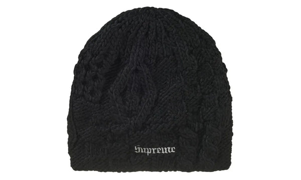 Supreme Block Knit Beanie Black - SUPR-SUBKBB-BLACK