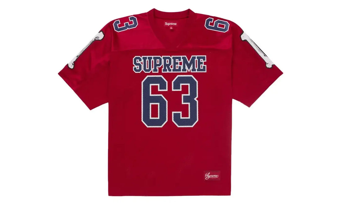 Supreme Supreme Bones Football Jersey Red (SUPR-SUBFJR-RED Supreme Supreme Bones Football Jersey Red (SUPR-SUBFJR-RED