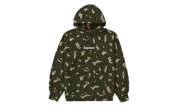Supreme Box Logo Hooded Sweatshirt (FW21) Olive Russian Camo