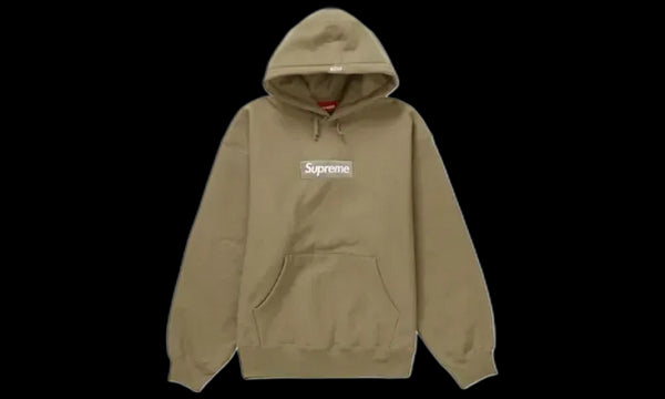 Supreme Box Logo Hooded Sweatshirt (FW23) Dark Sand - SUP-BLHSGW23-SAND