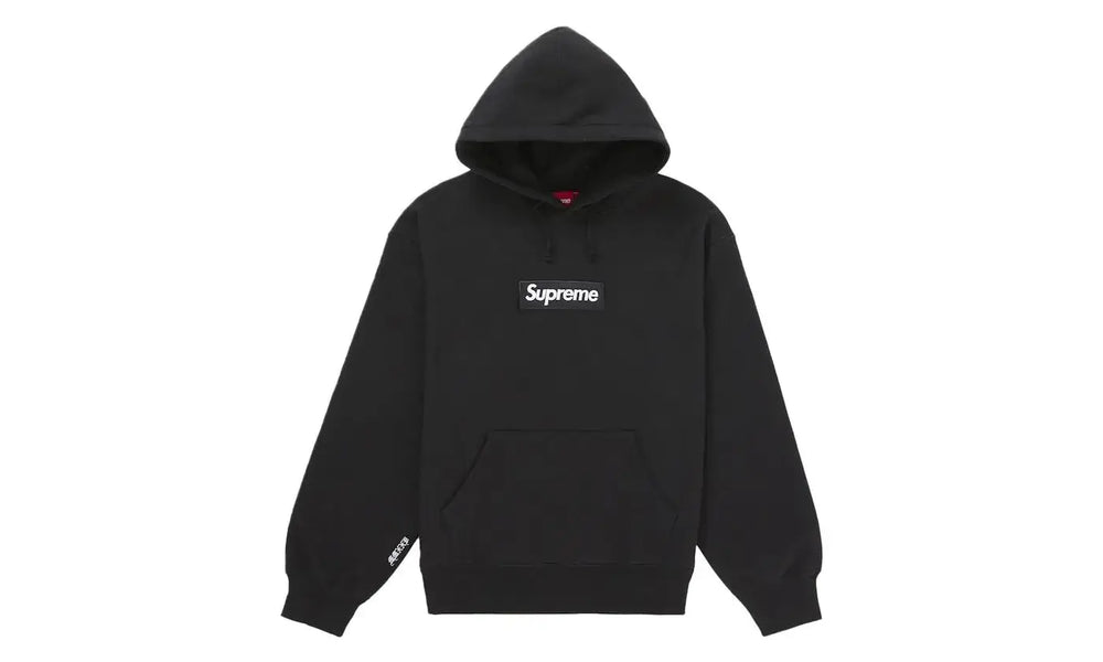 Supreme Box Logo Hooded Sweatshirt Black (FW25)