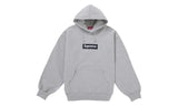 Supreme Box Logo Hooded Sweatshirt Heather Grey (FW25) - Aplug