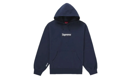 Supreme Box Logo Hooded Sweatshirt Navy (FW25) - SUPR-BOXHOD-NAVYFW25