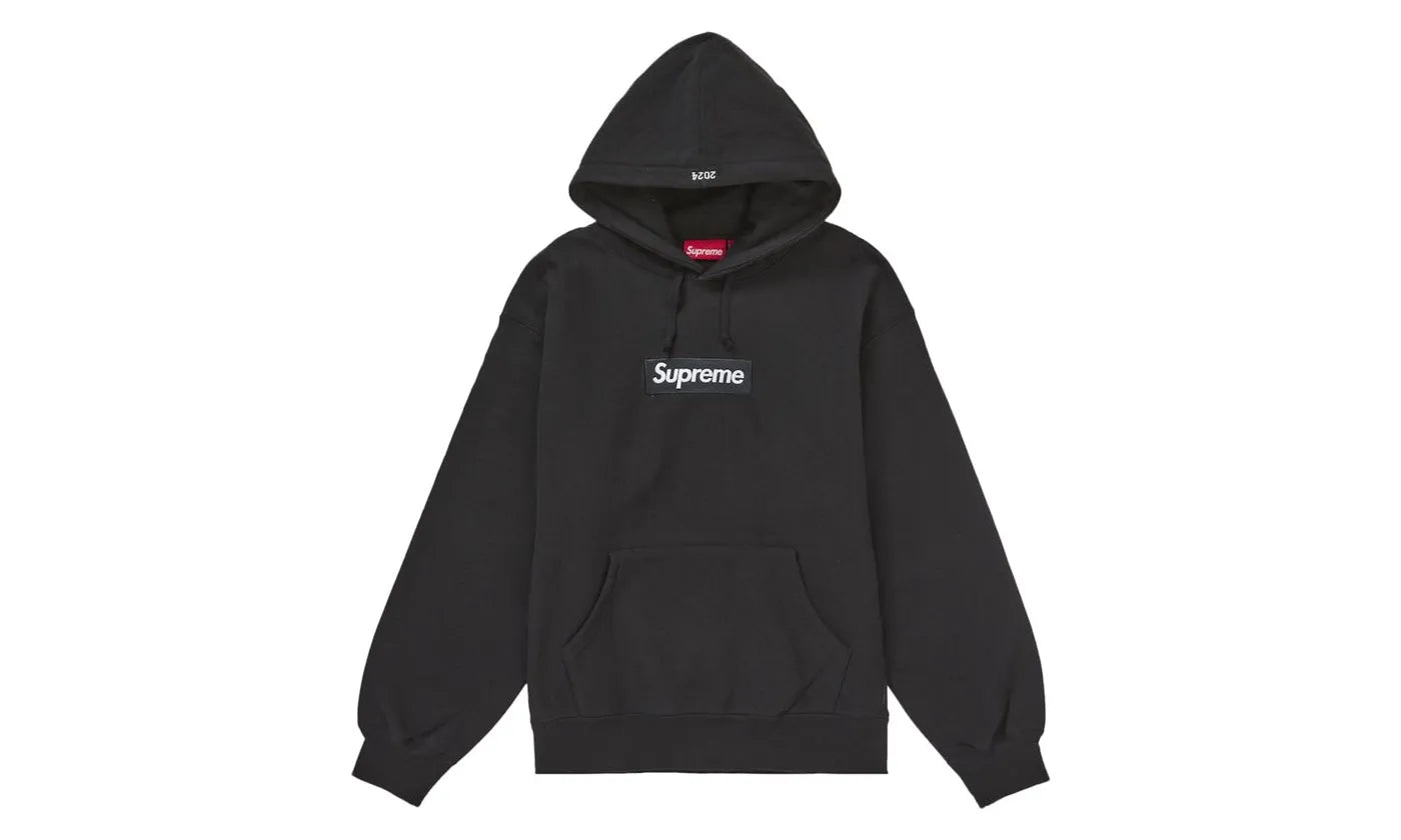 Supreme Box Logo Hooded Sweatshirt Sweatshirt (FW24) Black - Aplug