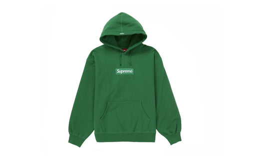 Supreme Box Logo Hooded Sweatshirt Sweatshirt (FW24) Green - SUPR-SBLHSS-GREEN