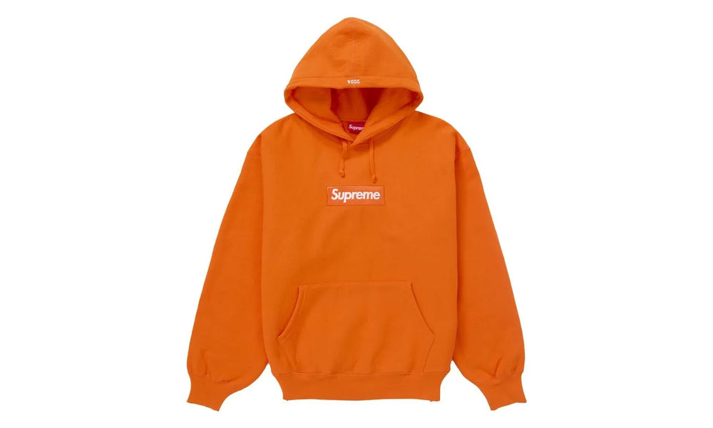 Supreme Box Logo Hooded Sweatshirt Sweatshirt (FW24) Orange - SUPR-SBLHSS-ORANGE