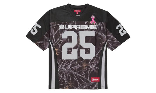Supreme Breast Cancer Awareness Football Jersey Black