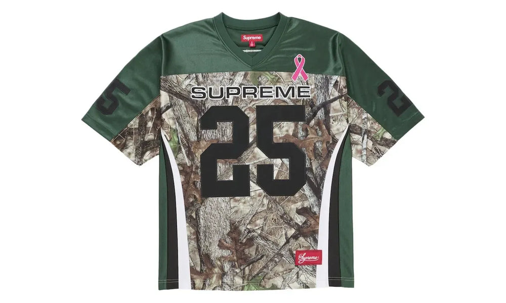 Supreme Breast Cancer Awareness Football Jersey Green