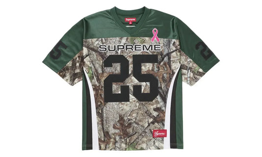 Supreme Breast Cancer Awareness Football Jersey Green