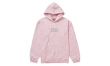 Supreme Burberry Box Logo Hooded Sweatshirt Light Pink - Aplug