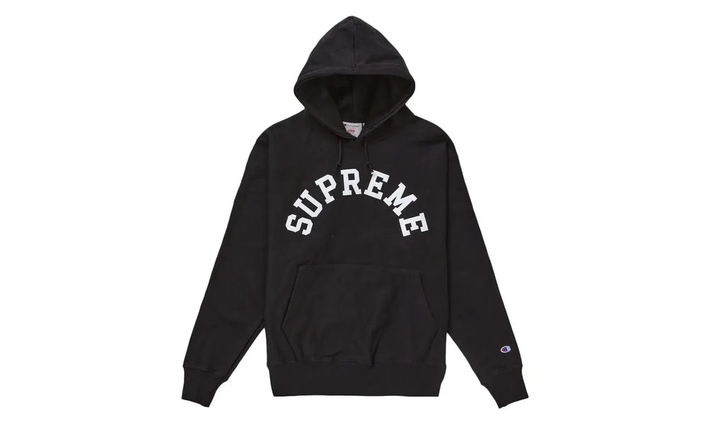 Supreme Champion Hooded Sweatshirt (SS25) Black