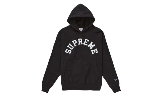 Supreme Champion Hooded Sweatshirt (SS25) Black
