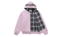 Supreme Chicago White Sox Zip Up Hooded Sweatshirt Light Pink