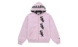 Supreme Chicago White Sox Zip Up Hooded Sweatshirt Light Pink
