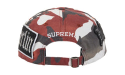 Supreme City Patches 6-Panel Hat Red Camo - supreme-city-patches-6-panel-hat-red-camo