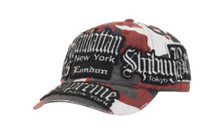 Supreme City Patches 6-Panel Hat Red Camo - supreme-city-patches-6-panel-hat-red-camo