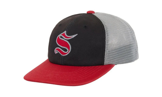 Supreme Contrast S Mesh Back 6-Panel Grey