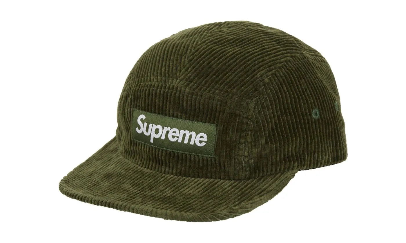 Supreme Corduroy Camp Cap Green - SUPR-SCCC-GREEN