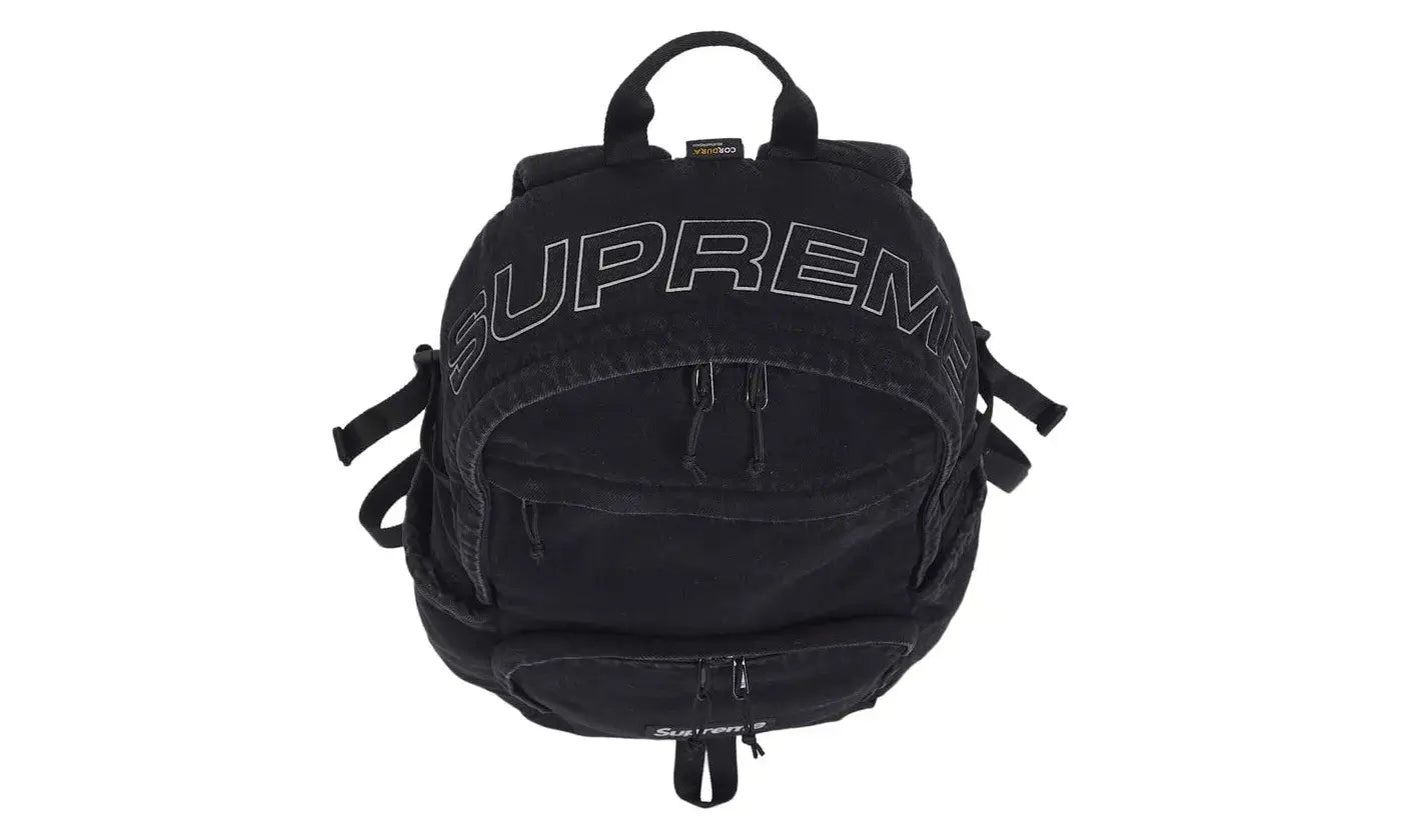 Supreme Denim Backpack Black