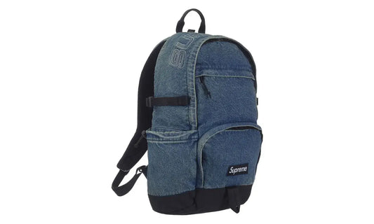 Supreme Denim Backpack Washed Indigo