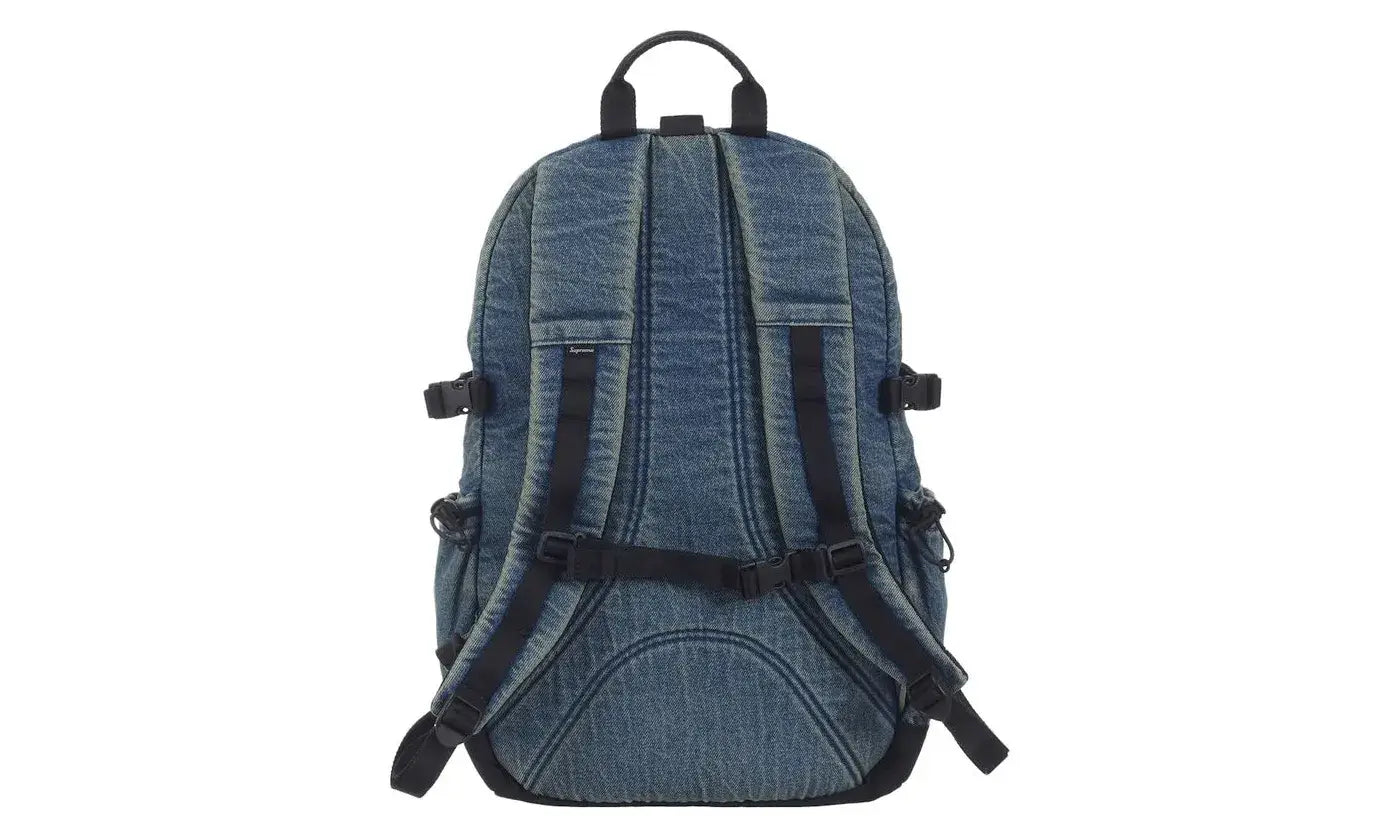 Supreme Denim Backpack Washed Indigo