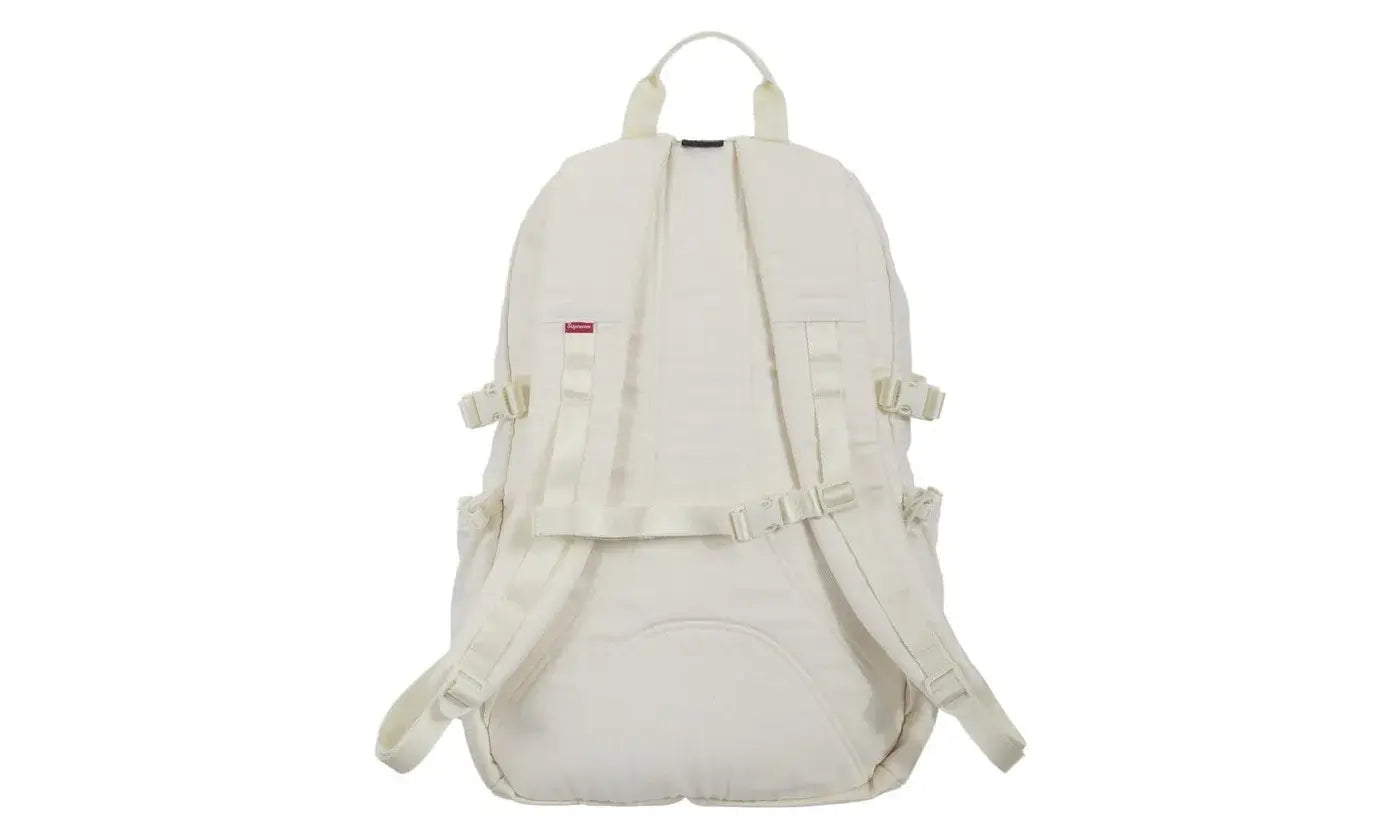 Supreme Denim Backpack White