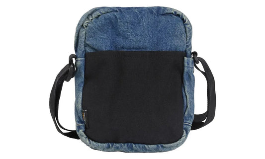 Supreme Denim Shoulder Bag Washed Indigo