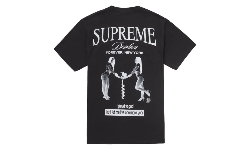 Supreme Devotion Tee Black - SUPR-SUDETB-BLACK