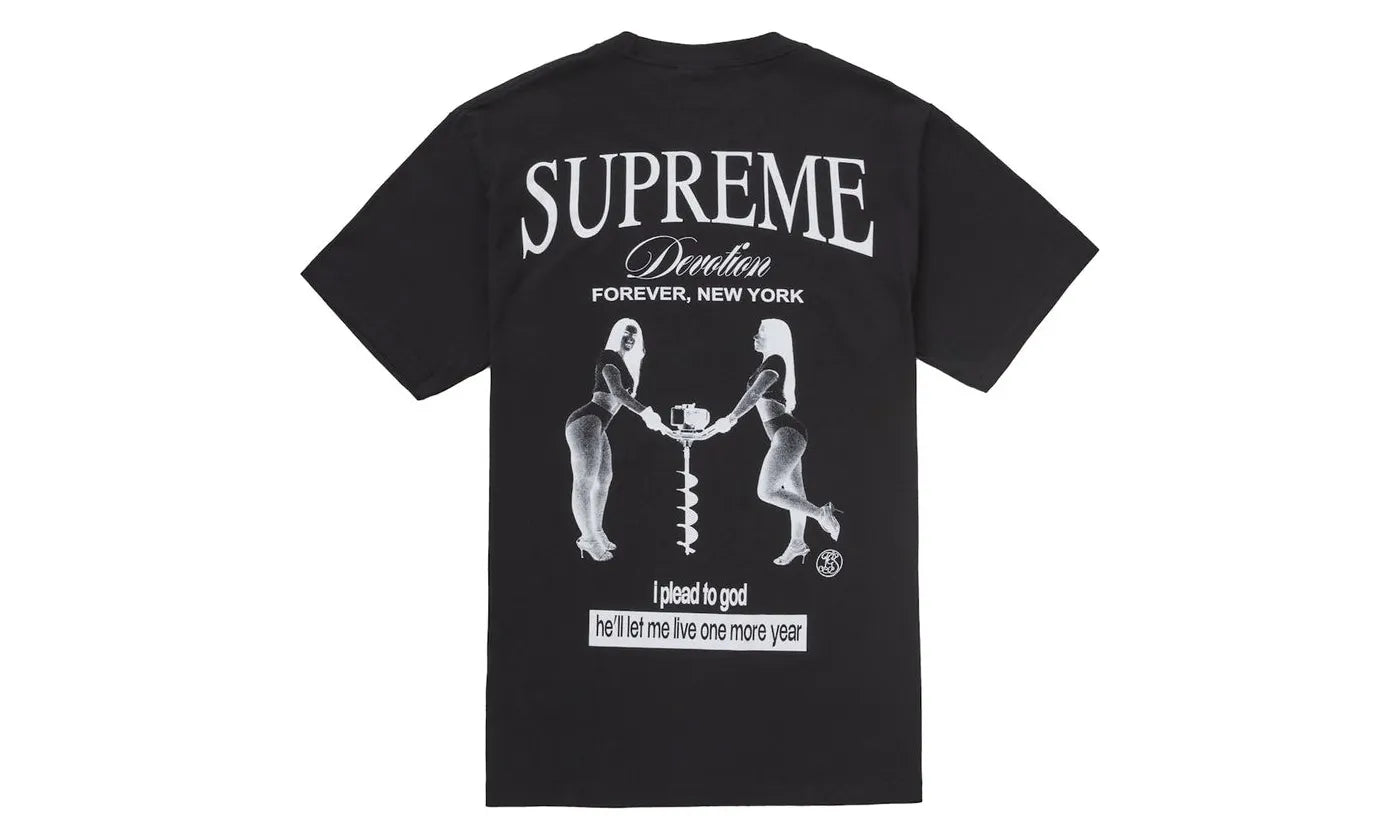 Supreme Devotion Tee Black - SUPR-SUDETB-BLACK