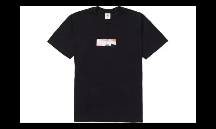 Supreme Supreme Emilio Pucci Box Logo Tee Black Dusty Pink - SUP-EMPUBLT-BDPINK