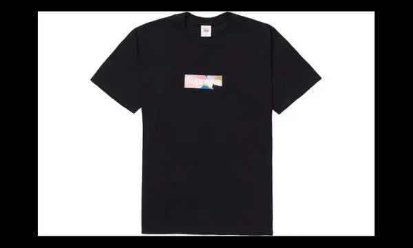 Supreme Supreme Emilio Pucci Box Logo Tee Black Dusty Pink - SUP-EMPUBLT-BDPINK