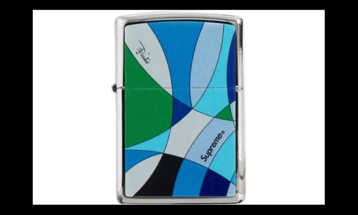 Supreme Supreme Emilio Pucci Zippo Blue - SUP-EMPUZI-BLUE