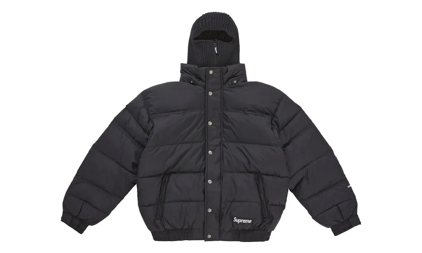 Supreme Facemask 700-Fill Down Puffer Jacket Black