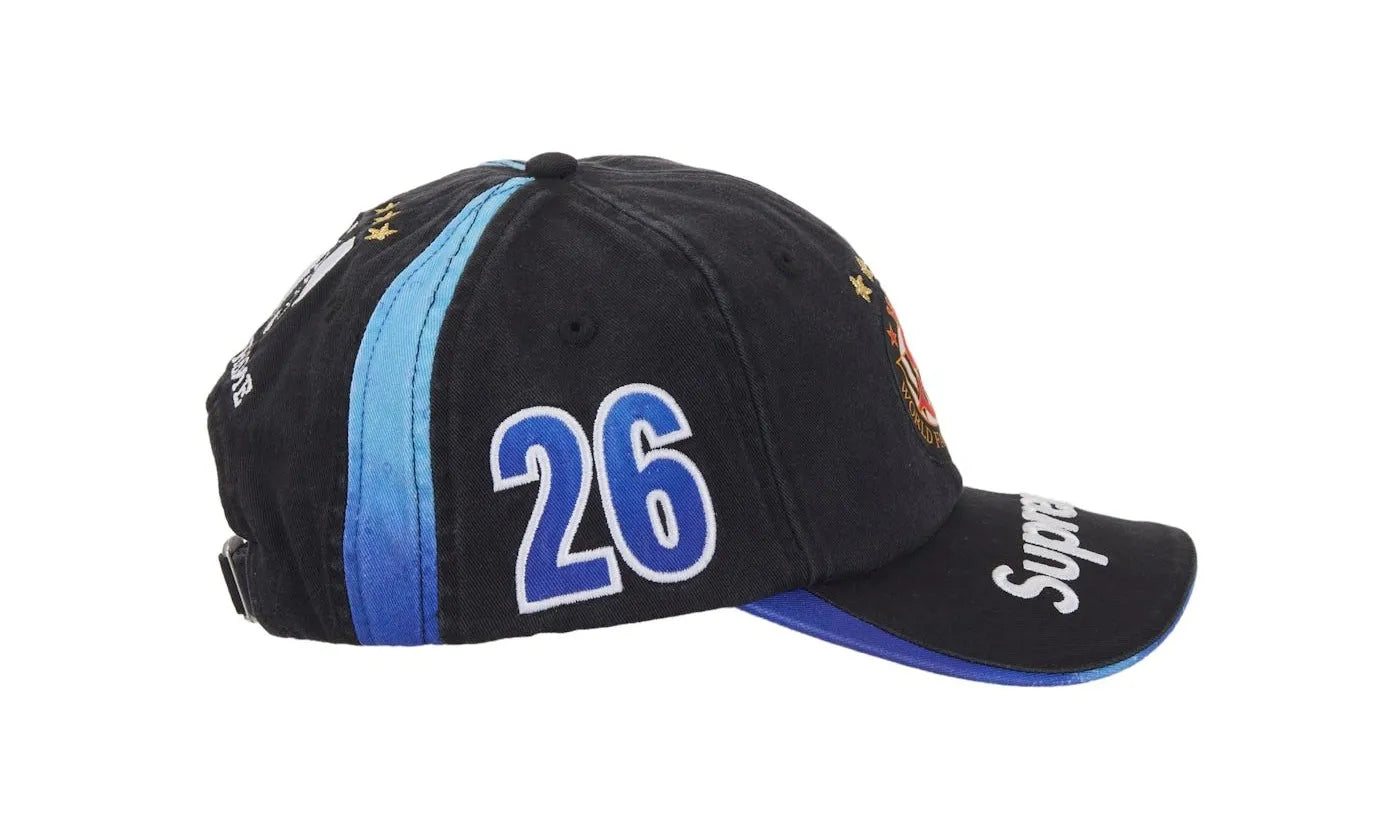 Supreme Fiji 6-Panel Black - supreme-fiji-6-panel-black