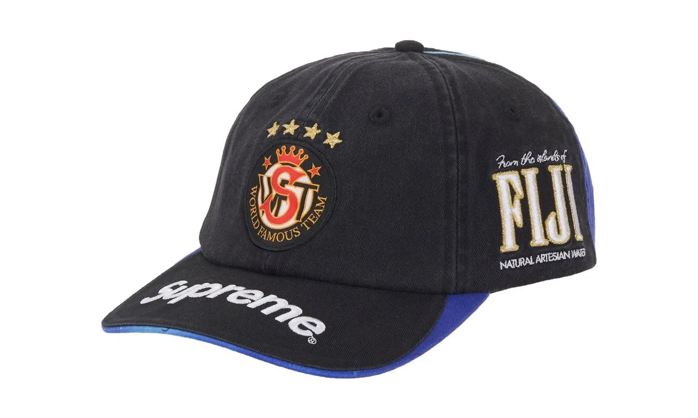 Supreme Fiji 6-Panel Black - supreme-fiji-6-panel-black