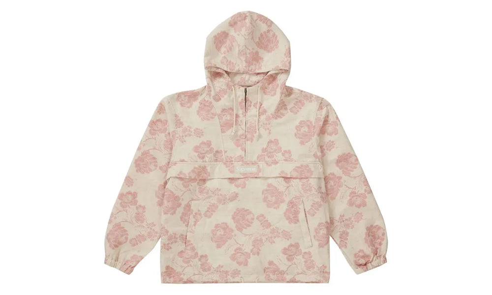 Supreme Floral Tapestry Anorak Pink