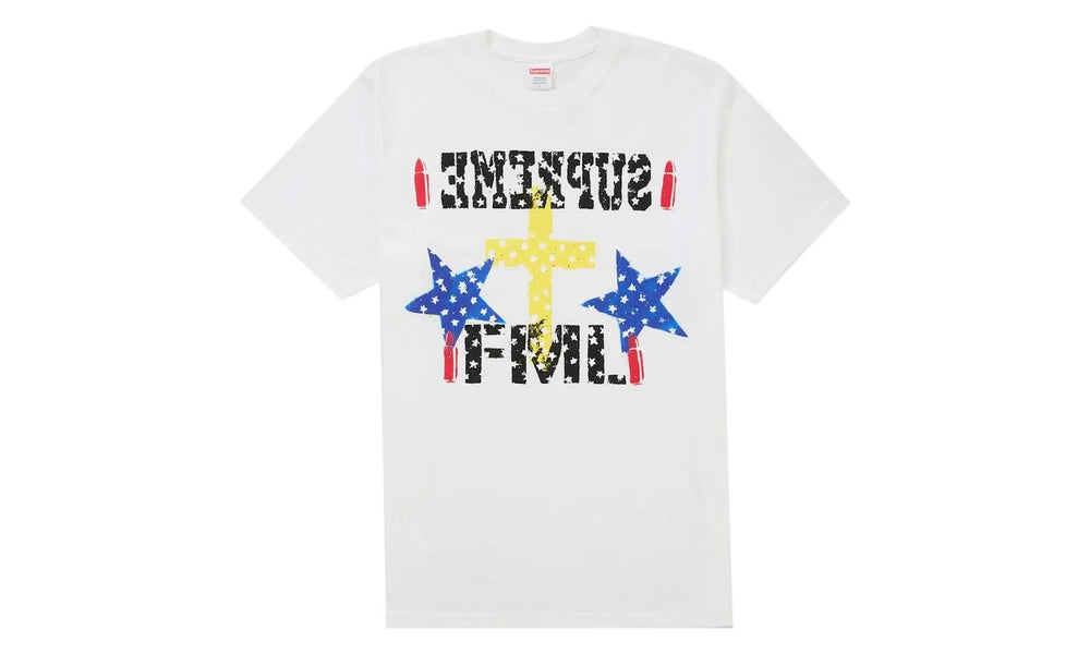 Supreme FML Tee White - supreme-fml-tee-white