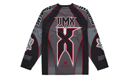 Supreme Fox Racing DMX Jersey Black - SUP-FOXDMX-JERBLK