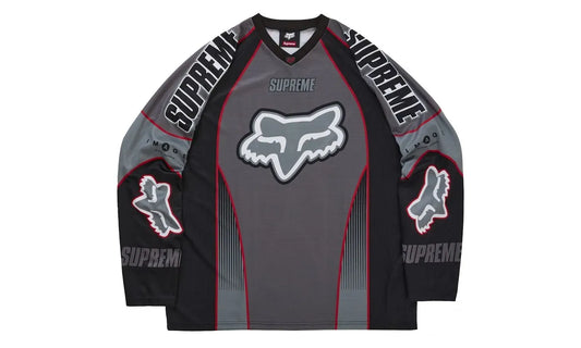 Supreme Fox Racing DMX Jersey Black - SUP-FOXDMX-JERBLK