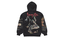 Supreme Frazetta Zip Up Hooded Sweatshirt Black - SUPR-SFZUHS-BLACK