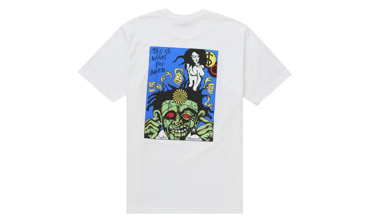 Supreme Fuckin Blowout Tee White - SUPR-SUFBTW-WHITE