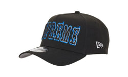 Supreme Gothic Outline Adjustable New Era 59Fifty Fitted Cap Black