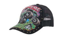 Supreme Grave Digger Mesh Back 5-Panel Black - supreme-grave-digger-mesh-back-5-panel-black