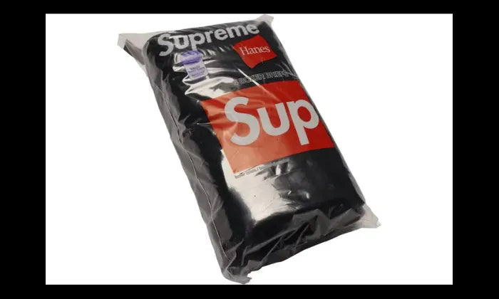 Supreme Supreme Hanes Boxer Briefs Black - SUP-HBB4-BLACK