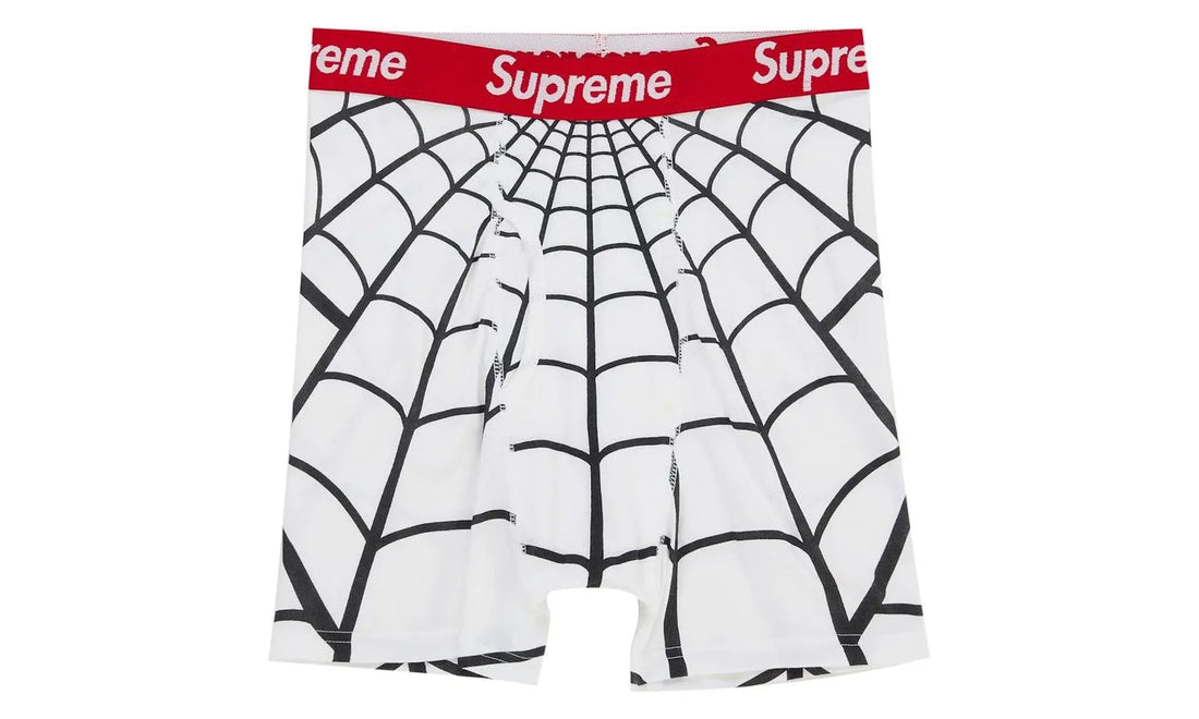 Supreme Hanes Spider-Man Boxer Briefs White (SS26-HB-SMW) - APLUG