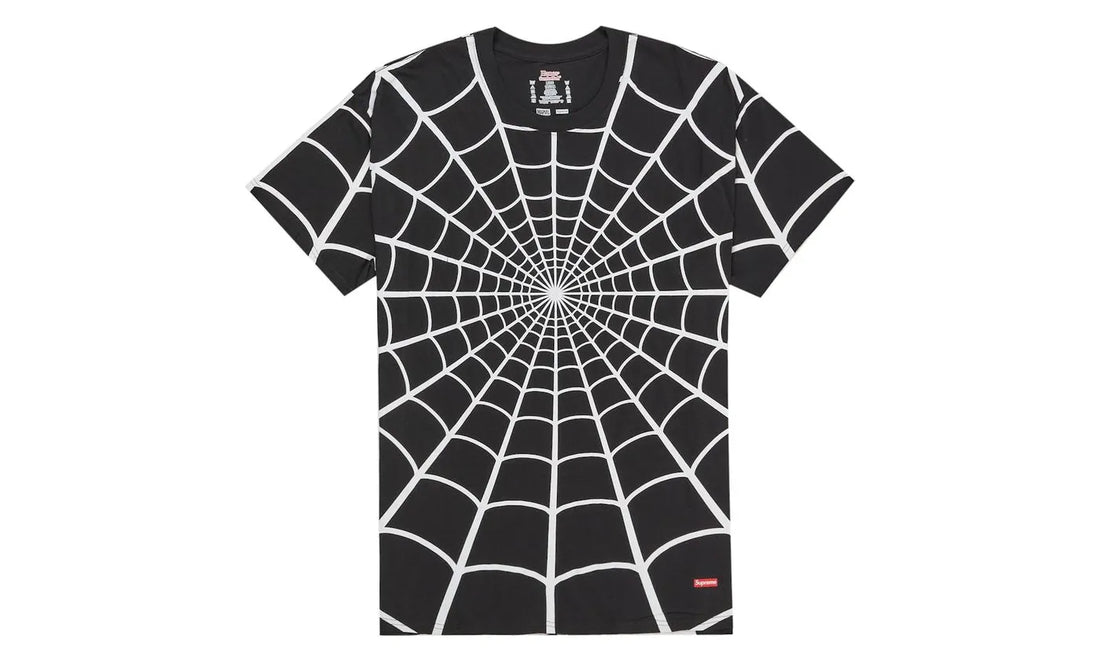 Supreme Hanes Spider-Man Tagless Tees Black (SS26-HT-SMB) - APLUG 