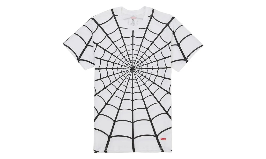 Supreme Hanes Spider-Man Tagless Tees White (SS26-HT-SMW) - APLUG