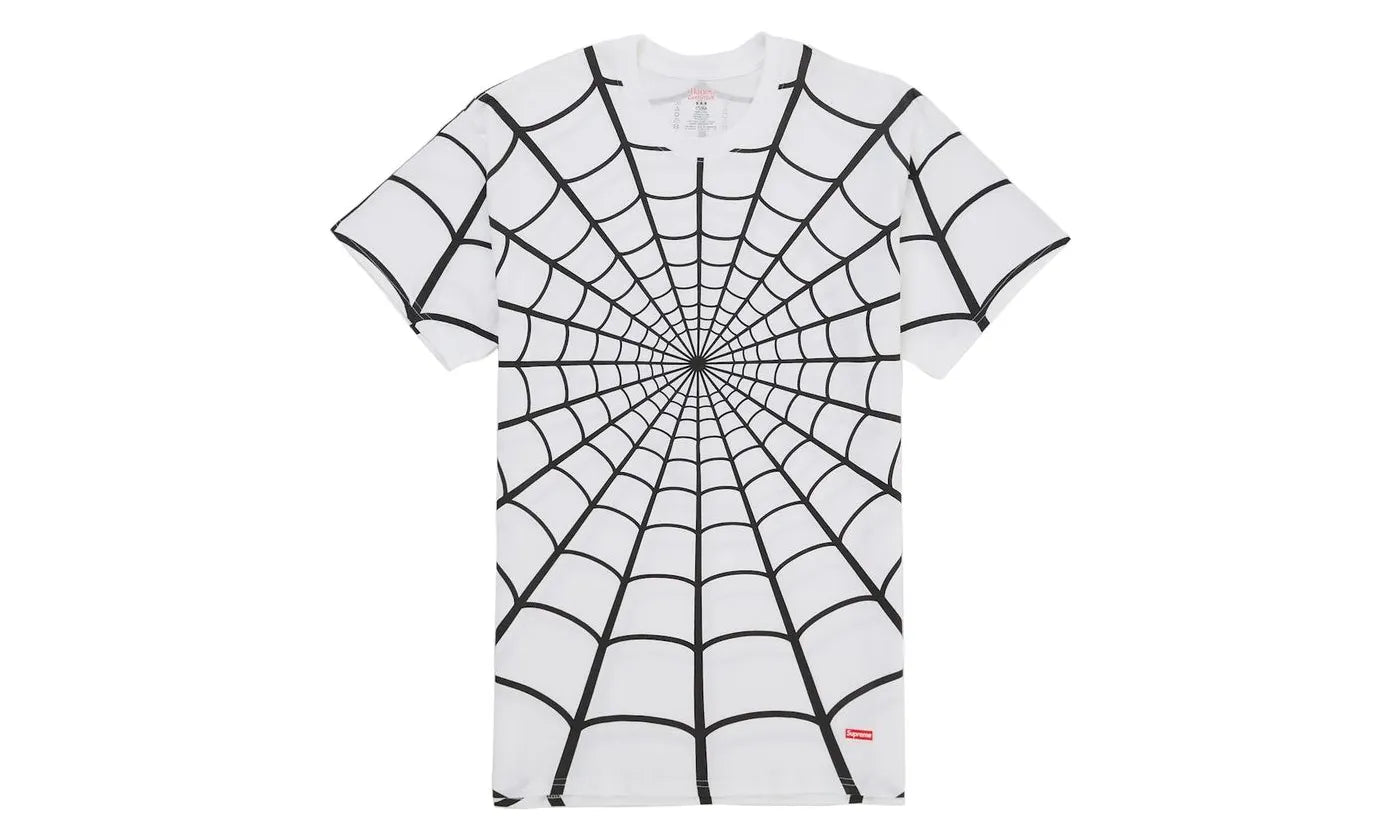 Supreme Hanes Spider-Man Tagless Tees White (SS26-HT-SMW) - APLUG